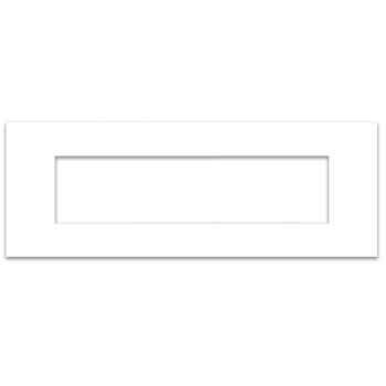 Micron Artize 8 M 9X3 White Cover Plate With Frame