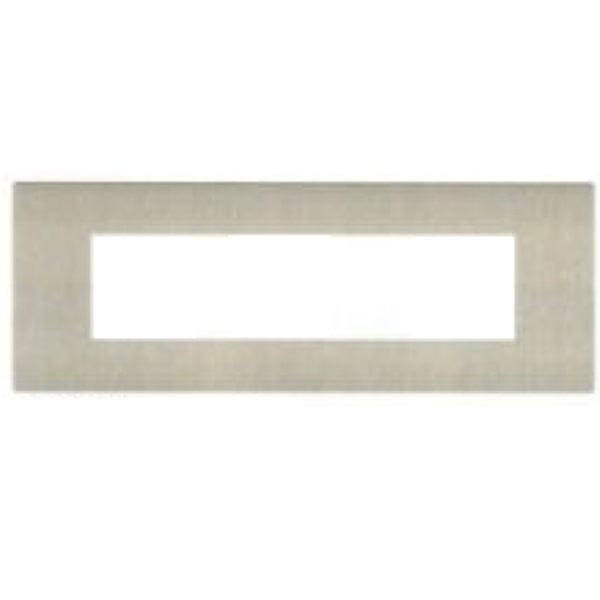 Norisys Cube C5408.01 8 Module Vector Frost White Cover Plate With Frame