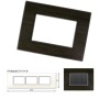 GM Casaviva PJSF09013 9M (3+3+3) Horizontal Wood Wenge Cover Plate With Frame