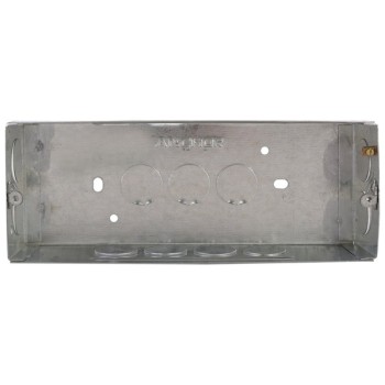 Anchor 6 Module Electrical Metal Gang Box