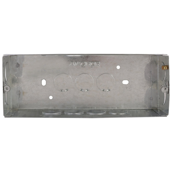 Anchor 6 Module Electrical Metal Gang Box