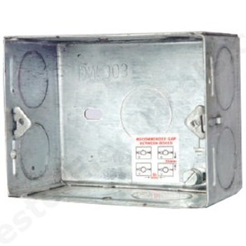 Honeywell MK Blenze MB20N043 3M Electrical Metal Gang Box