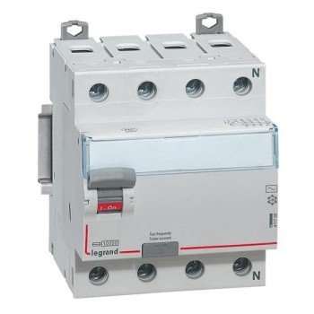 Legrand DX3 411881 25A 100mA 4 Pole RCCB