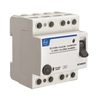 Lauritz Knudsen BG402503 25A 30mA 4 Pole RCCB