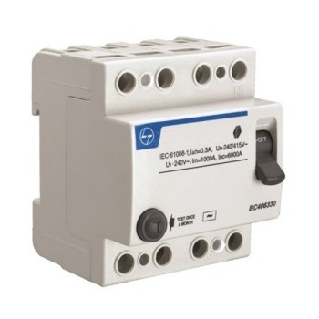 Lauritz Knudsen BG402530 25A 300mA 4 Pole RCCB