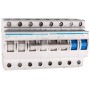 Hager SF463 63A 8 Module Four Pole MCB Changeover Switch