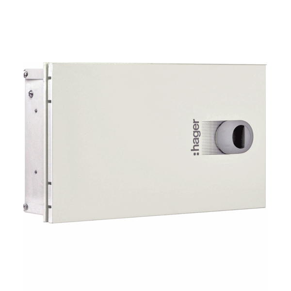Hager VYS08D 8 Way SPN Distribution Board
