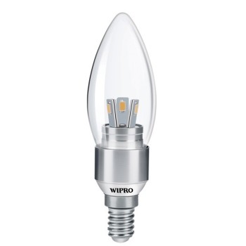 Wipro Garnet 3W E-14 LED Candle Lamp