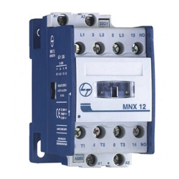 Lauritz Knudsen MNX 12 Three Pole Contactor (Aux.-1 NC)