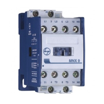 Lauritz Knudsen MNX 9 Three Pole Contactor (Aux.-1 NC)