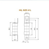 Lauritz Knudsen HQ 32A HRC Fuse Link (Size - A1L)