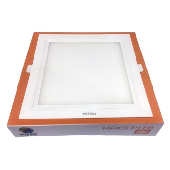 Wipro Garnet Wave Slim 15W Square LED Panels