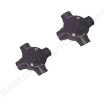 RAMA 20mm MS Surface Junction box PG (12pcs)