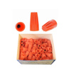Ideal Orange Wire Nuts for 0.75 Sqmm to 2.5 Sqmm (100 Pcs)