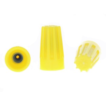 Ideal Yellow Wire Nuts for 0.75 Sqmm to 4 Sqmm (100 Pcs)