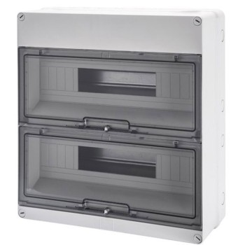 Gewiss GW40009 36 (18x2) Module Wateproof IP55 Enclosure