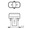 Philips 9W 2 Pin PLS CFL