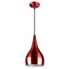 Philips Beacon 58074 E-27 (Bulb Base) Wine & Silver Pendant Light