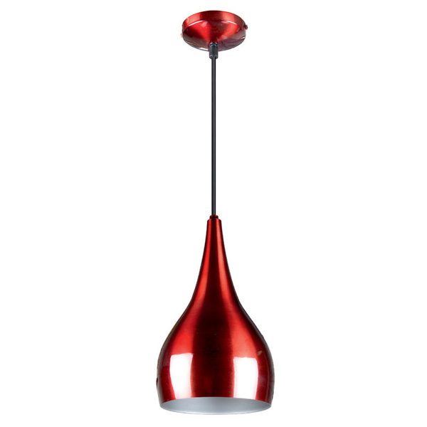 Philips Beacon 58074 E-27 (Bulb Base) Wine & Silver Pendant Light