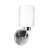 Philips Blush 58185 E-27 (Bulb Base) Stainless Steel Wall Lights