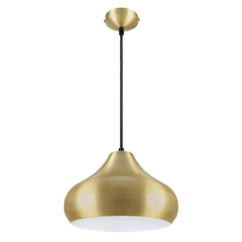 Philips Vivid 582024 E-27 (Bulb Base) Matte Gold Pendant Light