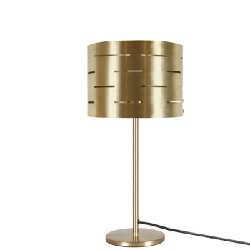 Philips Roseate 58139 E-27 (Bulb Base) Matt Gold Table Lamp