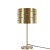 Philips Roseate 58139 E-27 (Bulb Base) Matt Gold Table Lamp