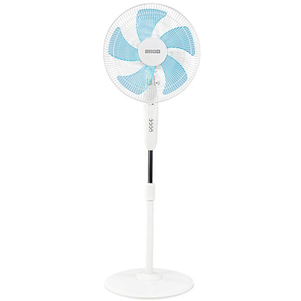 USHA Pentacool 400 mm White Pedestal Fan
