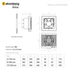 Atomberg Efficio 150mm White BLDC Exhaust Fan