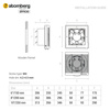 Atomberg Efficio 200mm White BLDC Exhaust Fan