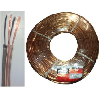 Finolex 0.75 sq mm 2 Core 100 mtr Transparent Speaker Wire