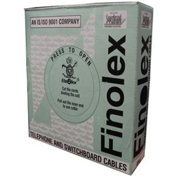 Finolex 0.4 mm 5 Pair 90 Mtr PVC Unarmoured Telephone Cable