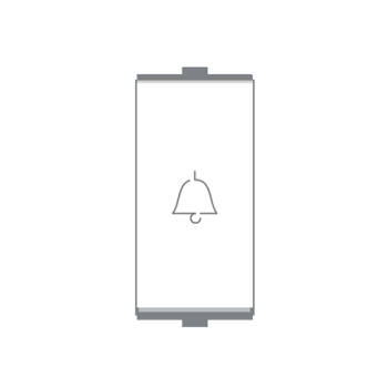 Micron Artize 10A White Bell Push Switch