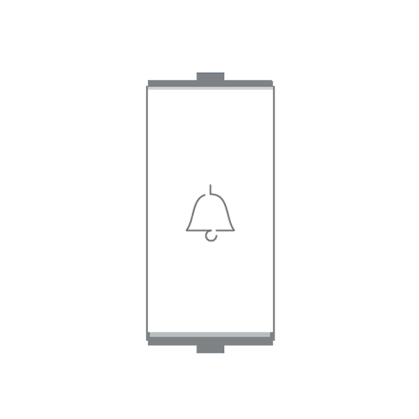 Micron Artize 10A White Bell Push Switch
