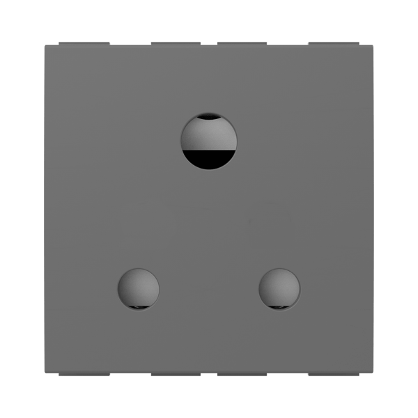 GM AA2236 6A 2M Electric Grey Socket