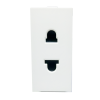 Legrand Britzy 673453 2 Pin 1M White Socket