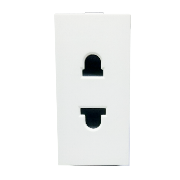 Legrand Britzy 673453 2 Pin 1M White Socket