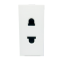 Legrand Britzy 673453 2 Pin 1M White Socket