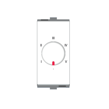 Micron Artize 1 M White Fan Regulator