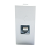 Legrand Britzy 673441 1M Rj11 White Telephone Socket