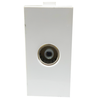 Legrand Britzy 673446 1M White Tv Socket
