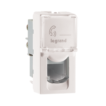 Legrand Myrius Nextgen 679262 White RJ11 Socket