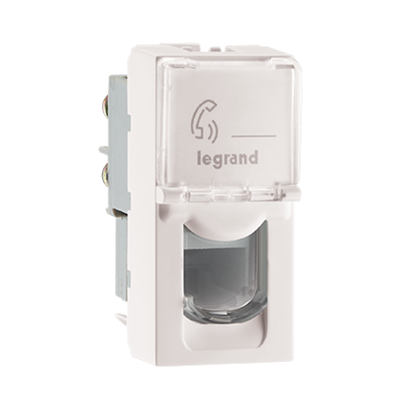 Legrand Myrius Nextgen 679262 White RJ11 Socket