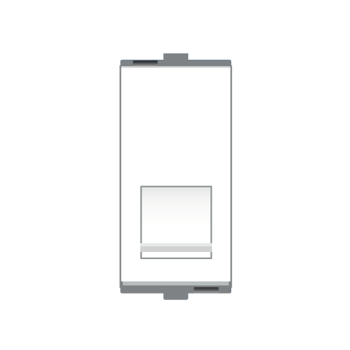 Micron Artize RJ-11 White Telephone Socket