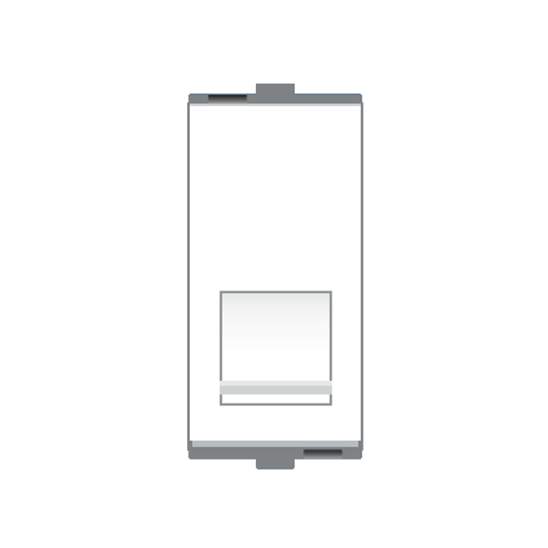 Micron Artize RJ-11 White Telephone Socket
