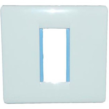 ABB 1 Module Lumina Cover Plate With Frame