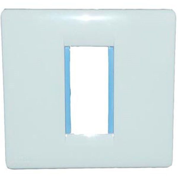 ABB 1 Module Lumina Cover Plate With Frame