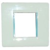 ABB 2 Module Lumina Cover Plate With Frame