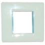 ABB 2 Module Lumina Cover Plate With Frame
