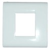 ABB 2 Module Sleek Cover Plate With Frame